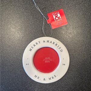 2024 Merry & Married Photo Ornament